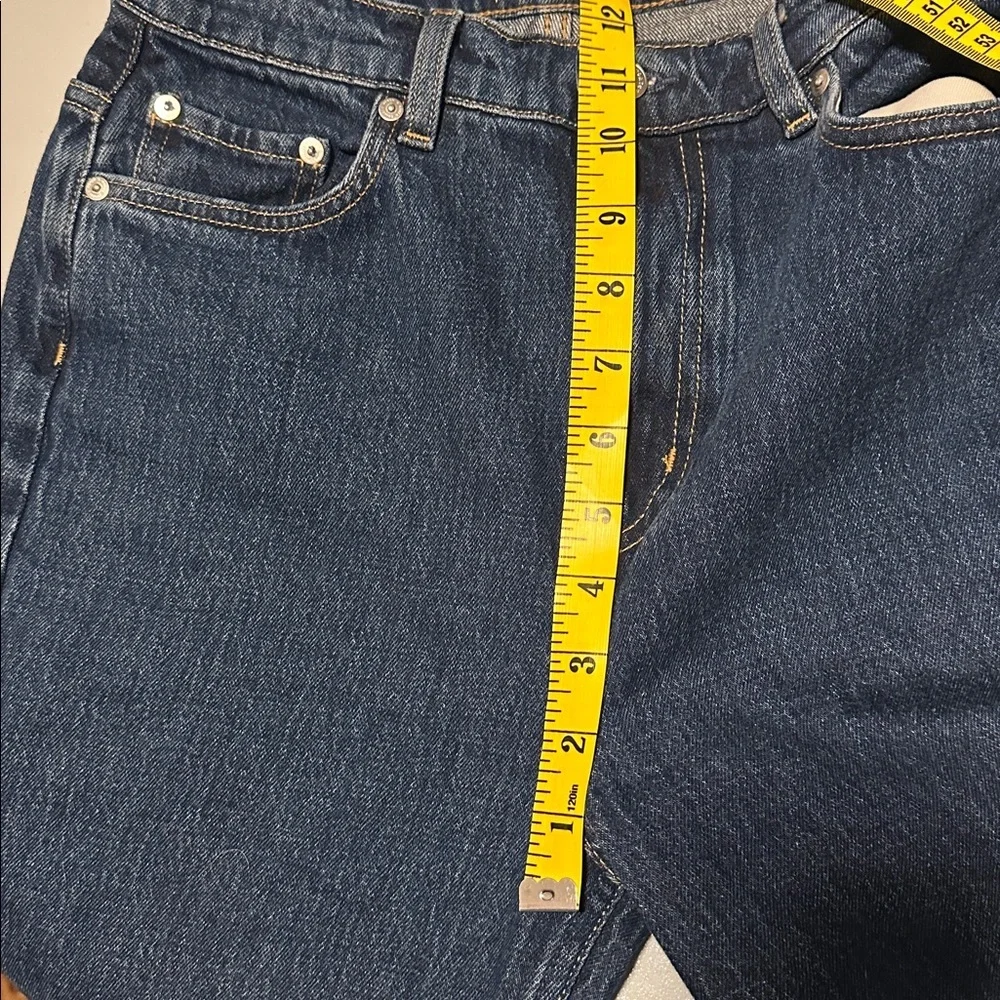 Favorite Cut Denim Dark Wash Classic Women’s 29 Slim Leg Straight Casual - Picture 13 of 13